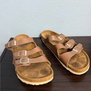 Birkenstock Florida - Bronze Metallic - Size 42
